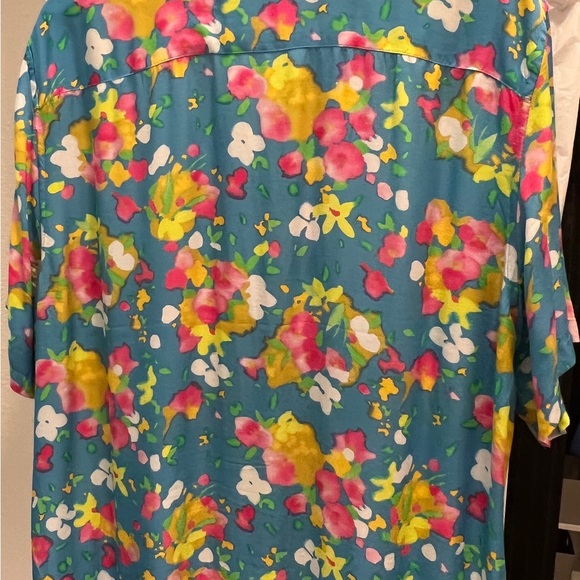 All Saints Floral Relaxed Fit Shirt - Picture 2 of 5